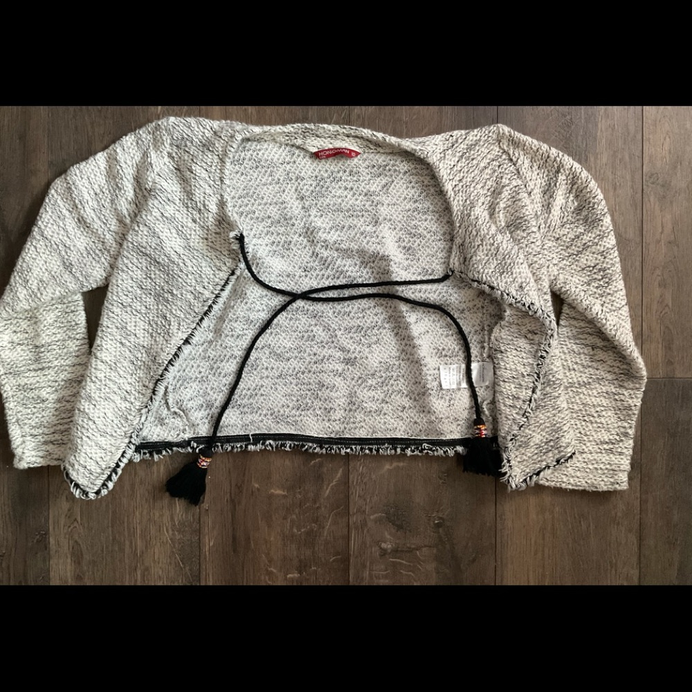 Girls Gray Cardigan